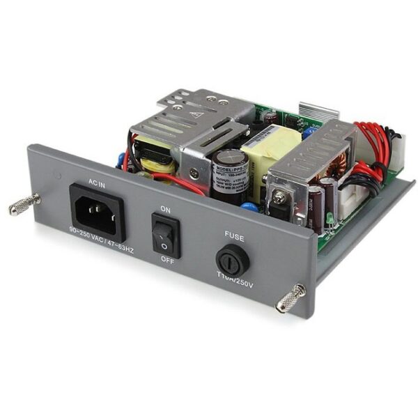 StarTech.com Redundant 200W Media Converter Chassis Power Supply Module for ETCHS2U