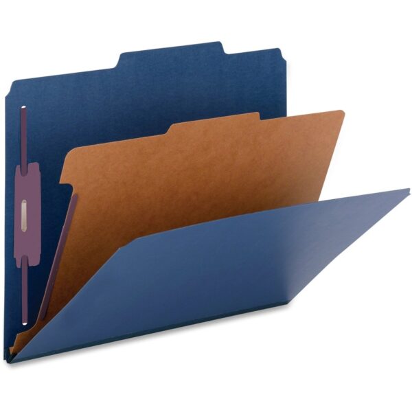 Nature Saver 2/5 Tab Cut Legal Recycled Classification Folder - Image 3