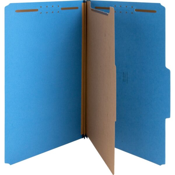 Nature Saver 2/5 Tab Cut Legal Recycled Classification Folder