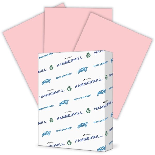 Hammermill Colors Recycled Copy Paper - Pink