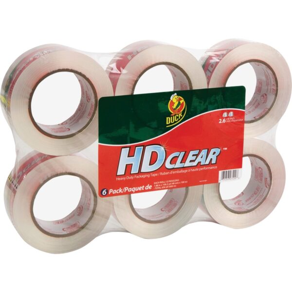 Duck Brand HD Clear Packing Tape