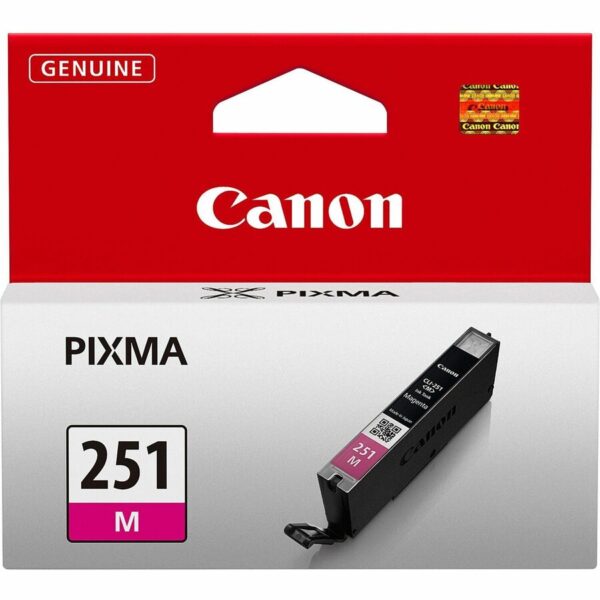 Canon CLI251M Original Inkjet Ink Cartridge - Magenta - 1 Each