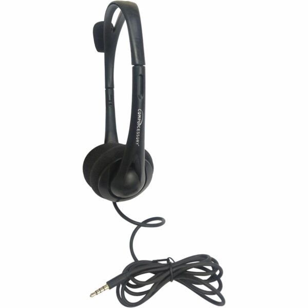 Compucessory Lightweight Stereo Headphones with Mic - Image 2