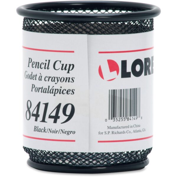 Lorell Mesh Wire Pencil Cup Holder - Image 2