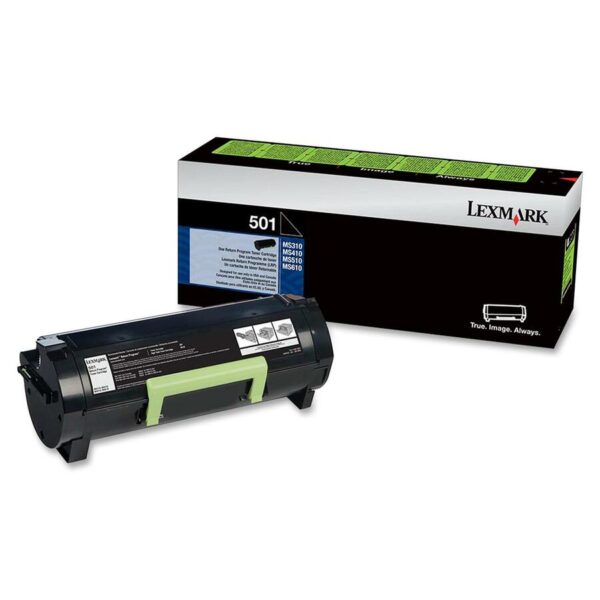 Lexmark Unison 501 Original Standard Yield Laser Toner Cartridge - Black - 1 Each