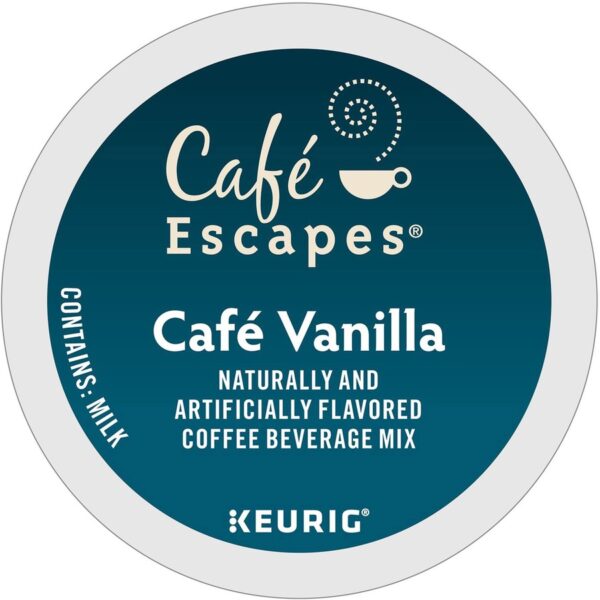 Café Escapes® K-Cup Café Vanilla Coffee