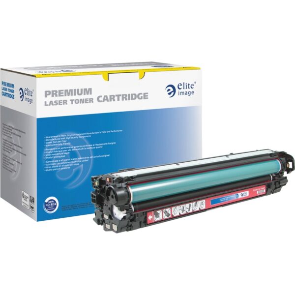 Elite Image Remanufactured Laser Toner Cartridge - Alternative for HP 650A (CE273A) - Magenta - 1 Each