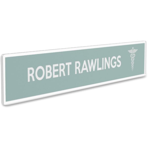 Deflecto Cubicle Nameplate Sign Holder - Image 3