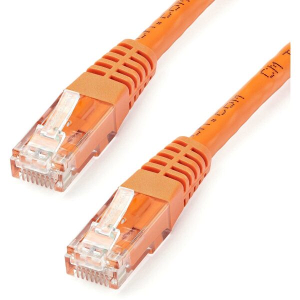 StarTech.com 15ft Orange Cat6 UTP Patch Cable ETL Verified