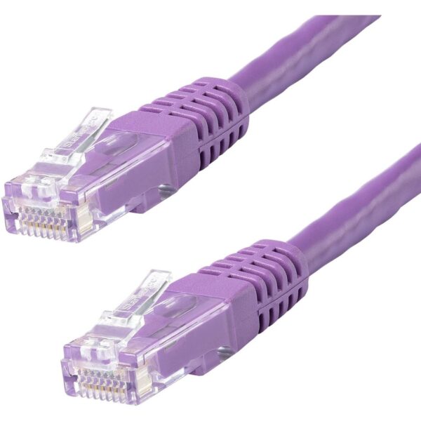 StarTech.com 25ft Purple Cat6 UTP Patch Cable ETL Verified