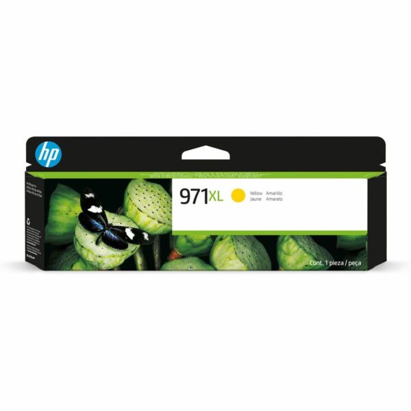 HP 971XL (CN628AM) Original High Yield Inkjet Ink Cartridge - Single Pack - Yellow - 1 Each