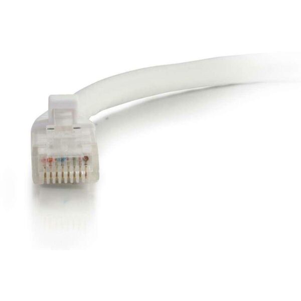 C2G 12ft Cat6 Snagless Unshielded (UTP) Ethernet Patch Cable - White - Image 2