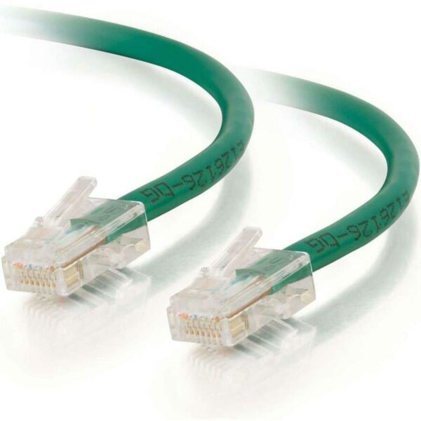 C2G 9 ft Cat6 Non Booted UTP Unshielded Network Patch Cable - Green - Image 2