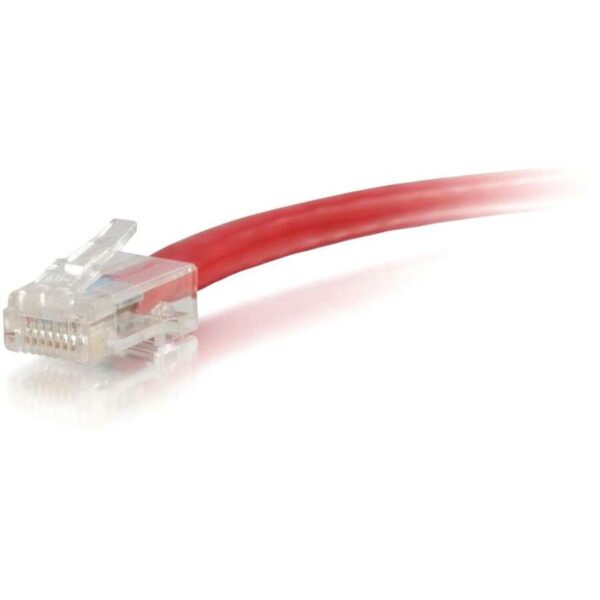 C2G 2 ft Cat6 Non Booted UTP Unshielded Network Patch Cable - Red - Image 2