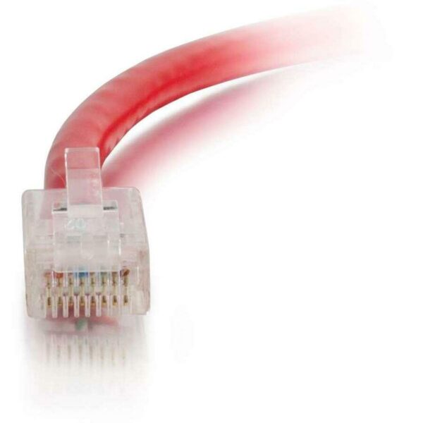 C2G 2 ft Cat6 Non Booted UTP Unshielded Network Patch Cable - Red - Image 3