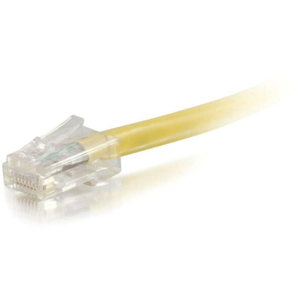 C2G 2ft Cat6 Non-Booted Unshielded (UTP) Ethernet Network Cable - Yellow - Image 2