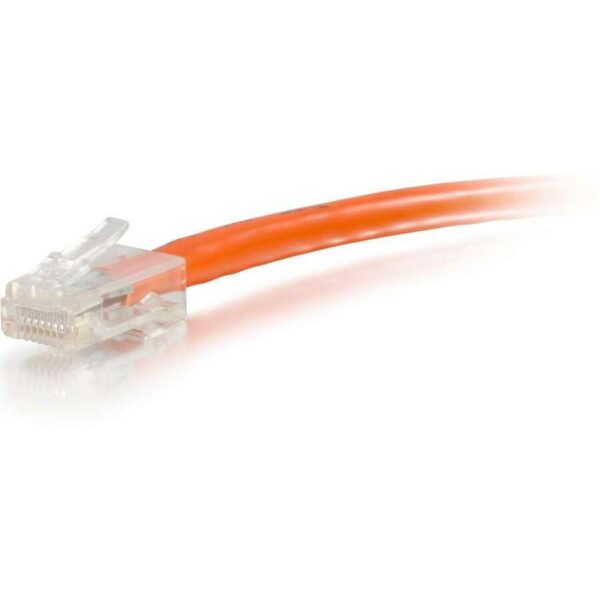 C2G 2ft Cat6 Non-Booted Unshielded (UTP) Ethernet Network Cable - Orange - Image 2