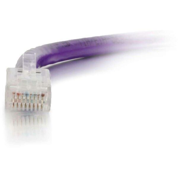 C2G 1 ft Cat6 Non Booted UTP Unshielded Network Patch Cable - Purple - Image 3