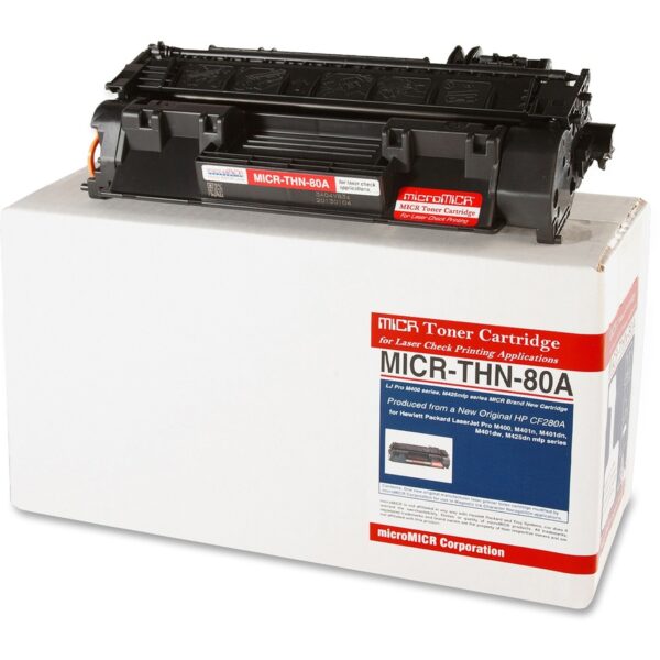 microMICR MICR Laser Toner Cartridge - Alternative for HP CF280A - Black - 1 Each