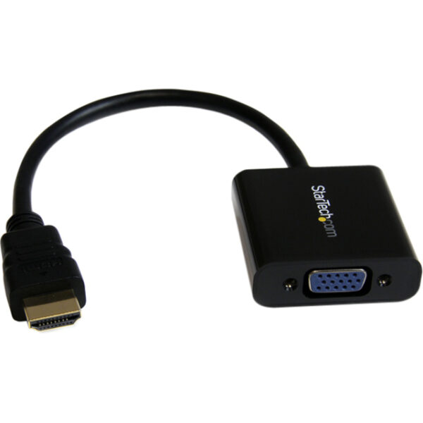 StarTech.com HDMI to VGA Adapter Converter for Desktop PC / Laptop / Ultrabook - 1920x1080 - Image 2