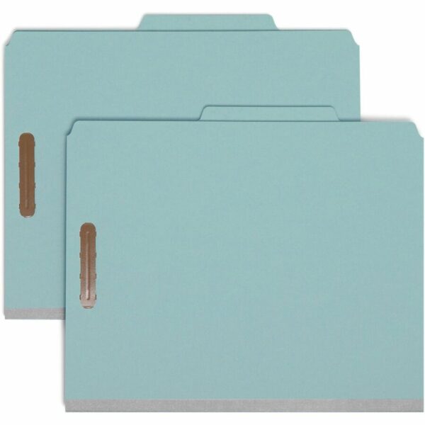 Smead 2/5 Tab Cut Letter Recycled Classification Folder