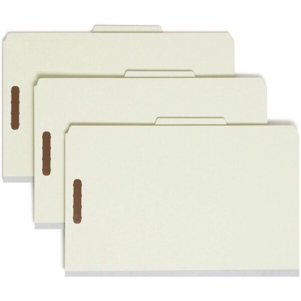 Smead 2/5 Tab Cut Legal Recycled Classification Folder