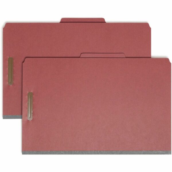 Smead 2/5 Tab Cut Legal Recycled Classification Folder