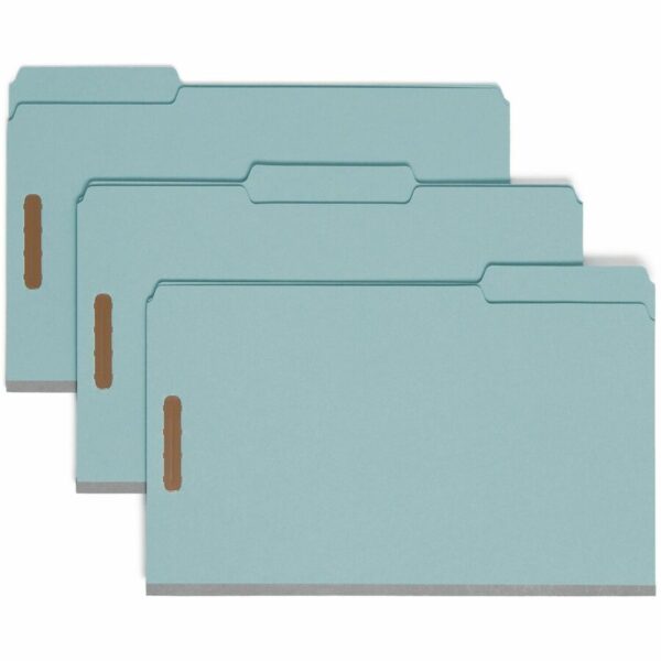 Smead 1/3 Tab Cut Legal Recycled Fastener Folder