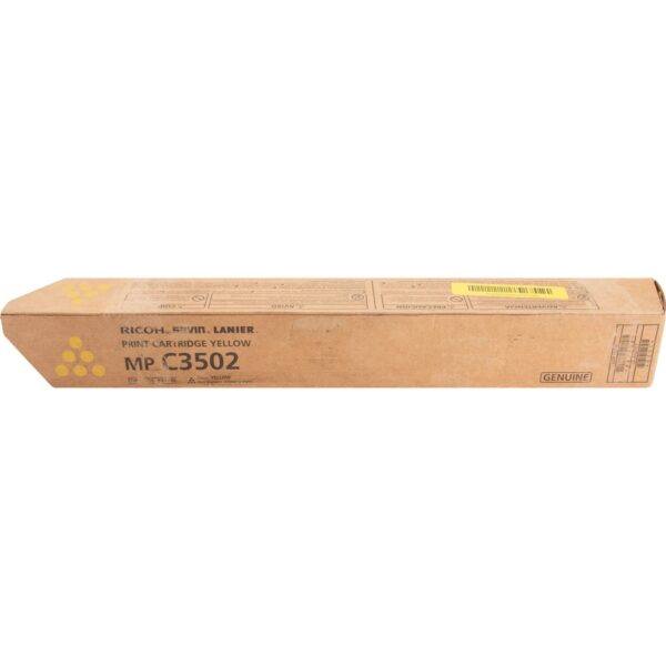 Ricoh Original Laser Toner Cartridge - Yellow - 1 Each