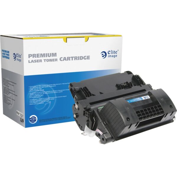 Elite Image Remanufactured Ultra High Yield Laser Toner Cartridge - Alternative for HP 90X (CE390X) - Black - 1 Each