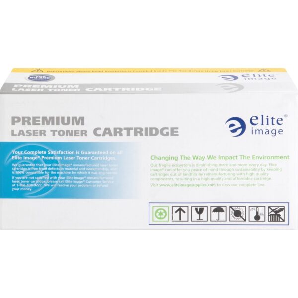 Elite Image Remanufactured Laser Toner Cartridge - Alternative for HP 305A (CE412A) - Yellow - 1 Each - Image 4