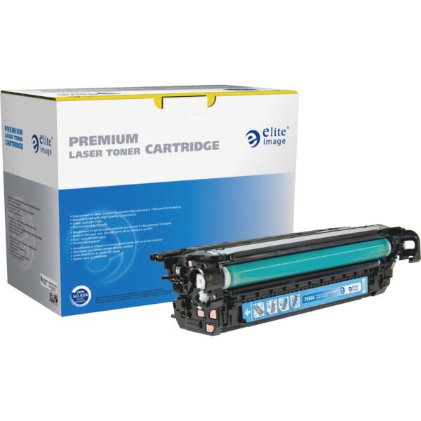 Elite Image Remanufactured Laser Toner Cartridge - Alternative for HP 646A (CF031A) - Cyan - 1 Each