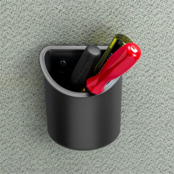 Lorell Recycled Mounting Pencil Cup - Image 3