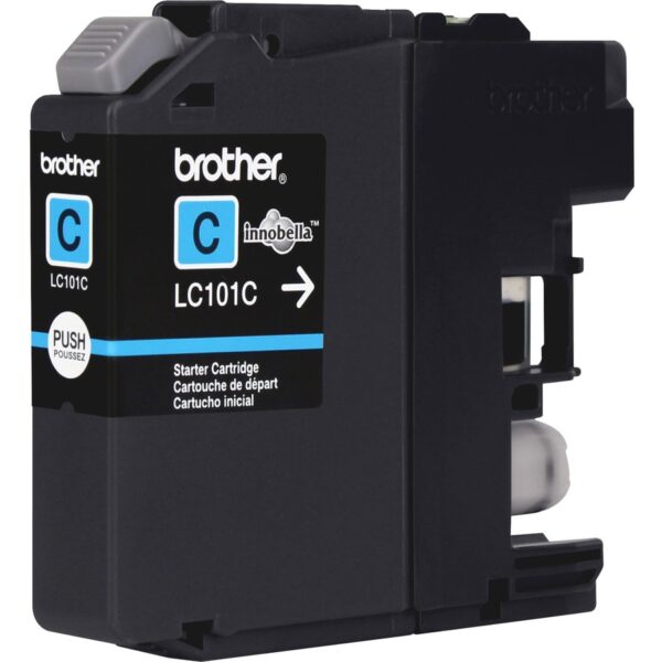 Brother Innobella LC101C Original Standard Yield Inkjet Ink Cartridge - Cyan - 1 Each - Image 3