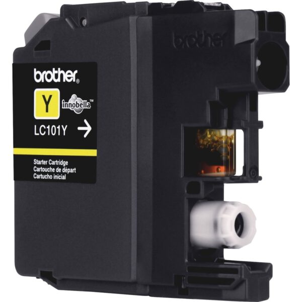 Brother Innobella LC101Y Original Standard Yield Inkjet Ink Cartridge - Yellow - 1 Each - Image 2