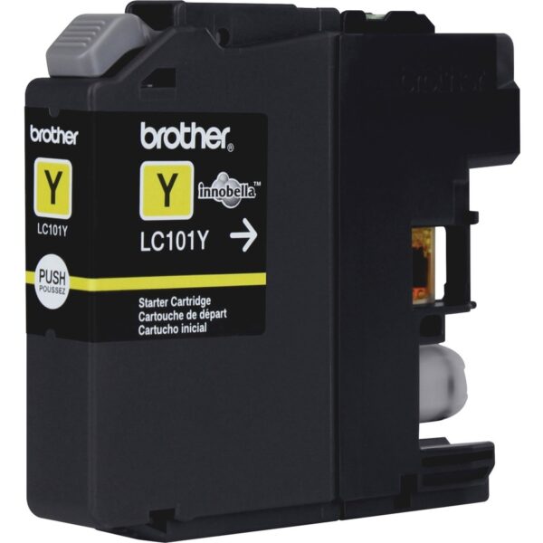 Brother Innobella LC101Y Original Standard Yield Inkjet Ink Cartridge - Yellow - 1 Each - Image 3