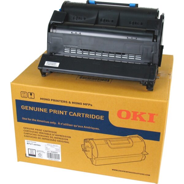 Oki Original High Yield LED Toner Cartridge - Black - 1 Each