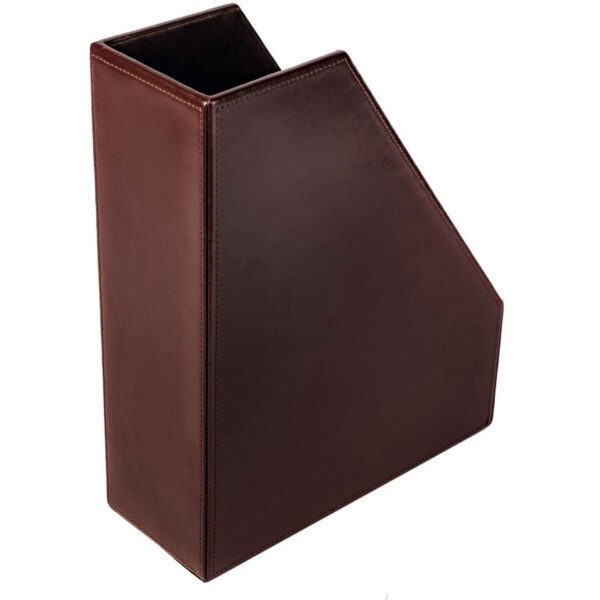 Dacasso Bonded Leather Magazine Rack - Image 2