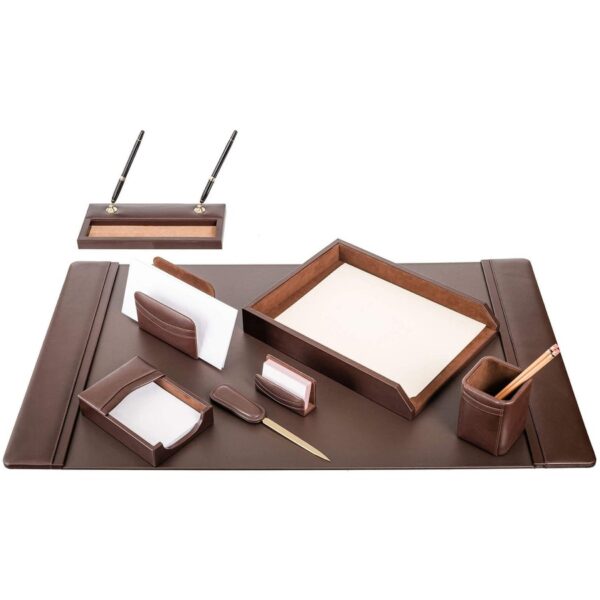 Dacasso Leather Desk Set