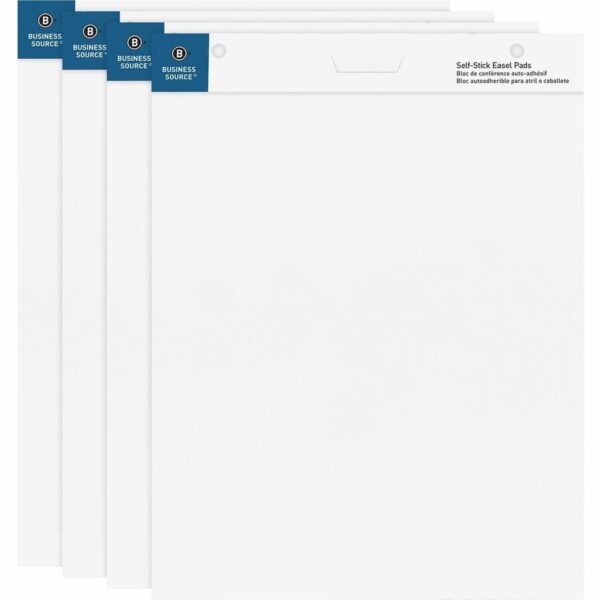 Business Source 25"x30" Self-stick Easel Pads