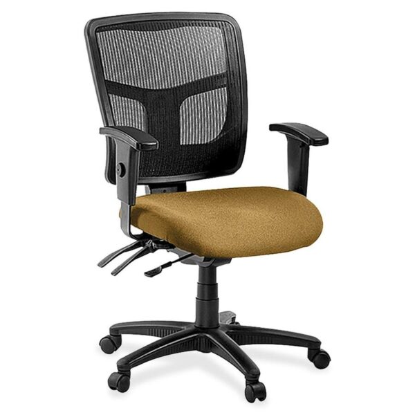 Lorell ErgoMesh Series Managerial Mesh Mid-Back Chair