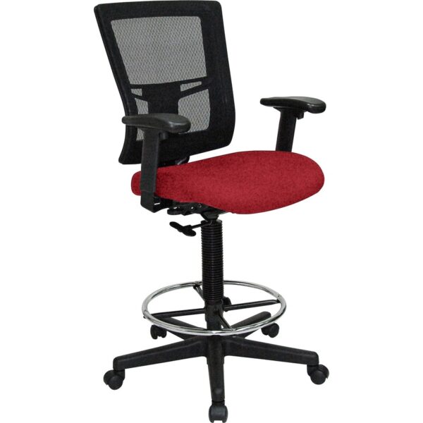 Lorell Mesh Back Drafting Stool