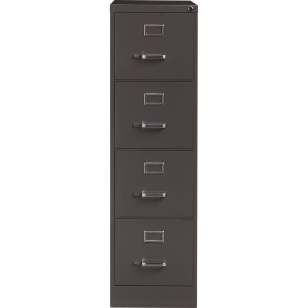 Lorell Fortress Series 26-1/2" Commercial-Grade Vertical File Cabinet - Image 2