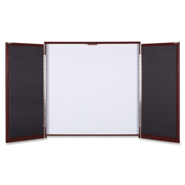 Lorell Dry-erase Whiteboard Presentation Cabinet