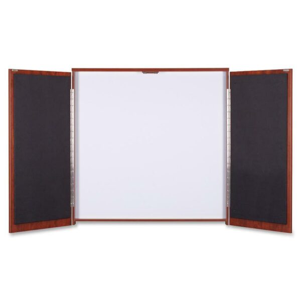 Lorell Dry-erase Whiteboard Presentation Cabinet