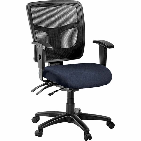 Lorell ErgoMesh Series Managerial Mid-Back Chair