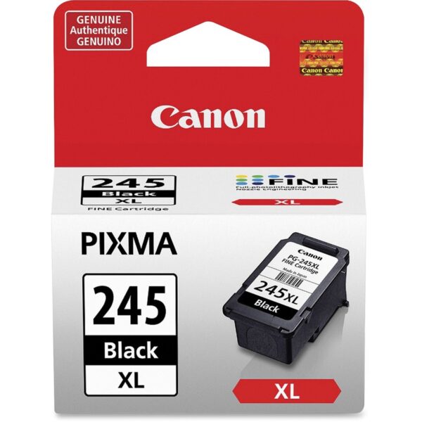 Canon PG-245XL Original High Yield Inkjet Ink Cartridge - Black - 1 Each - Image 2