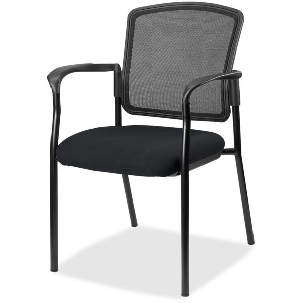 Lorell Mesh Back Stackable Guest Chair