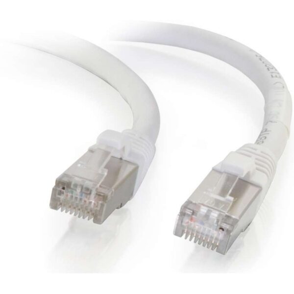 C2G 6ft Cat6 Snagless Shielded (STP) Ethernet Network Patch Cable - White