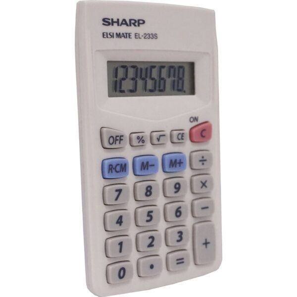 Sharp Calculators EL-240SAB 8-Digit Handheld Calculator - Image 2